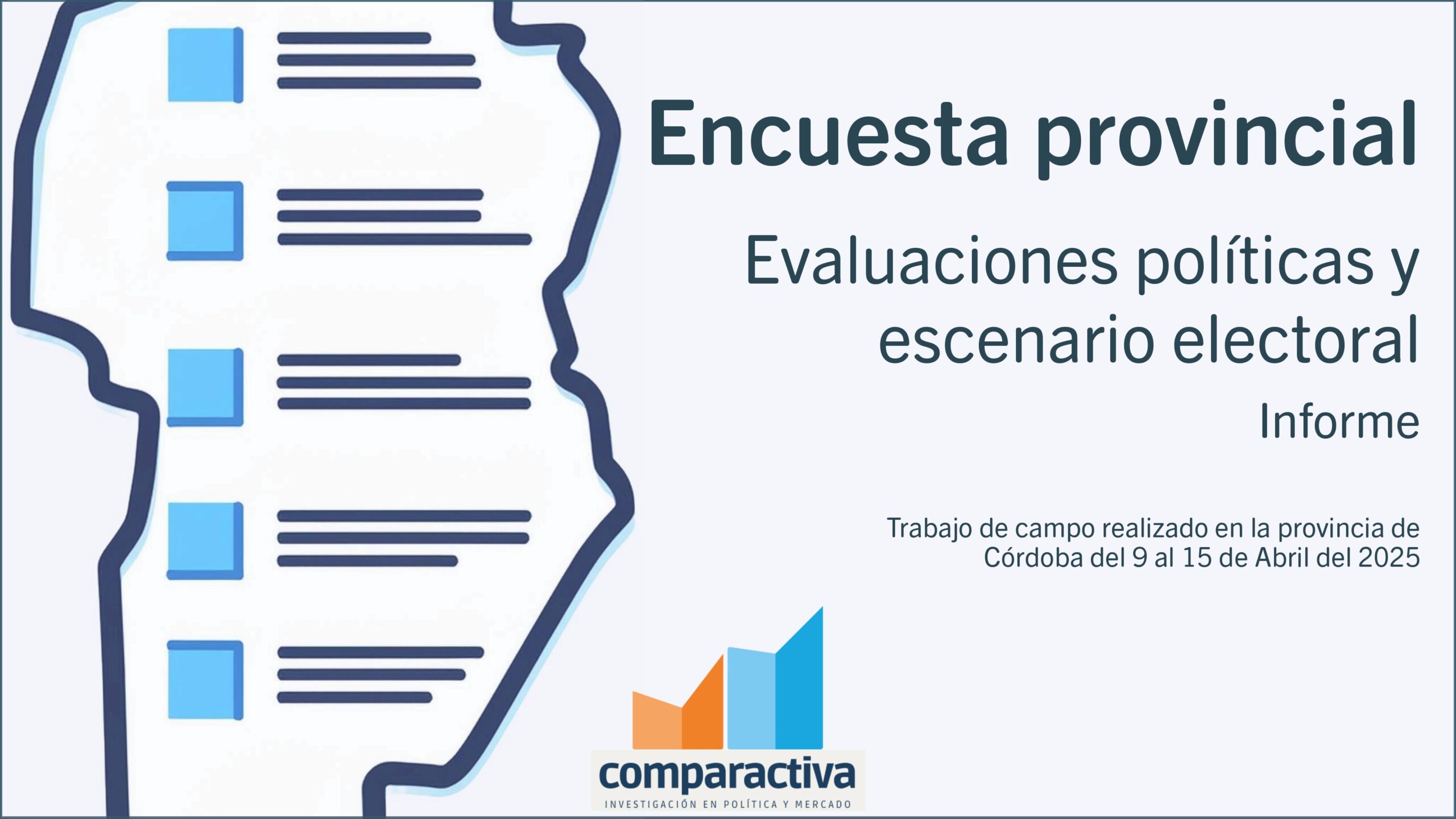 Encuesta provincial. Informe cuantitativo
